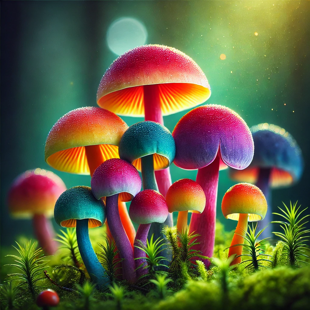 mushroom _coloful